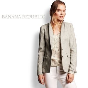 Banana Republic Equestrian Grey Riding Jacket